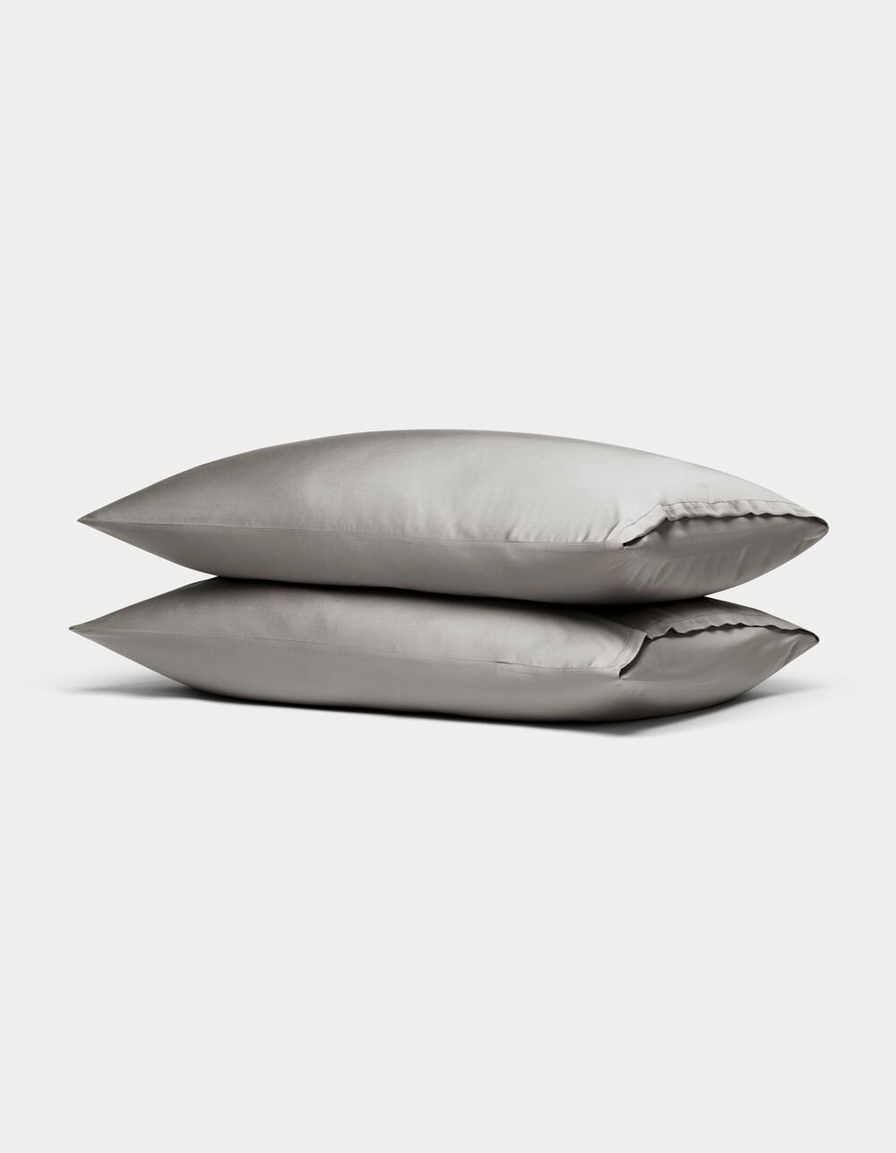 Cozy Earth Bamboo King Pillowcases Set of 2 Light Grey NWT